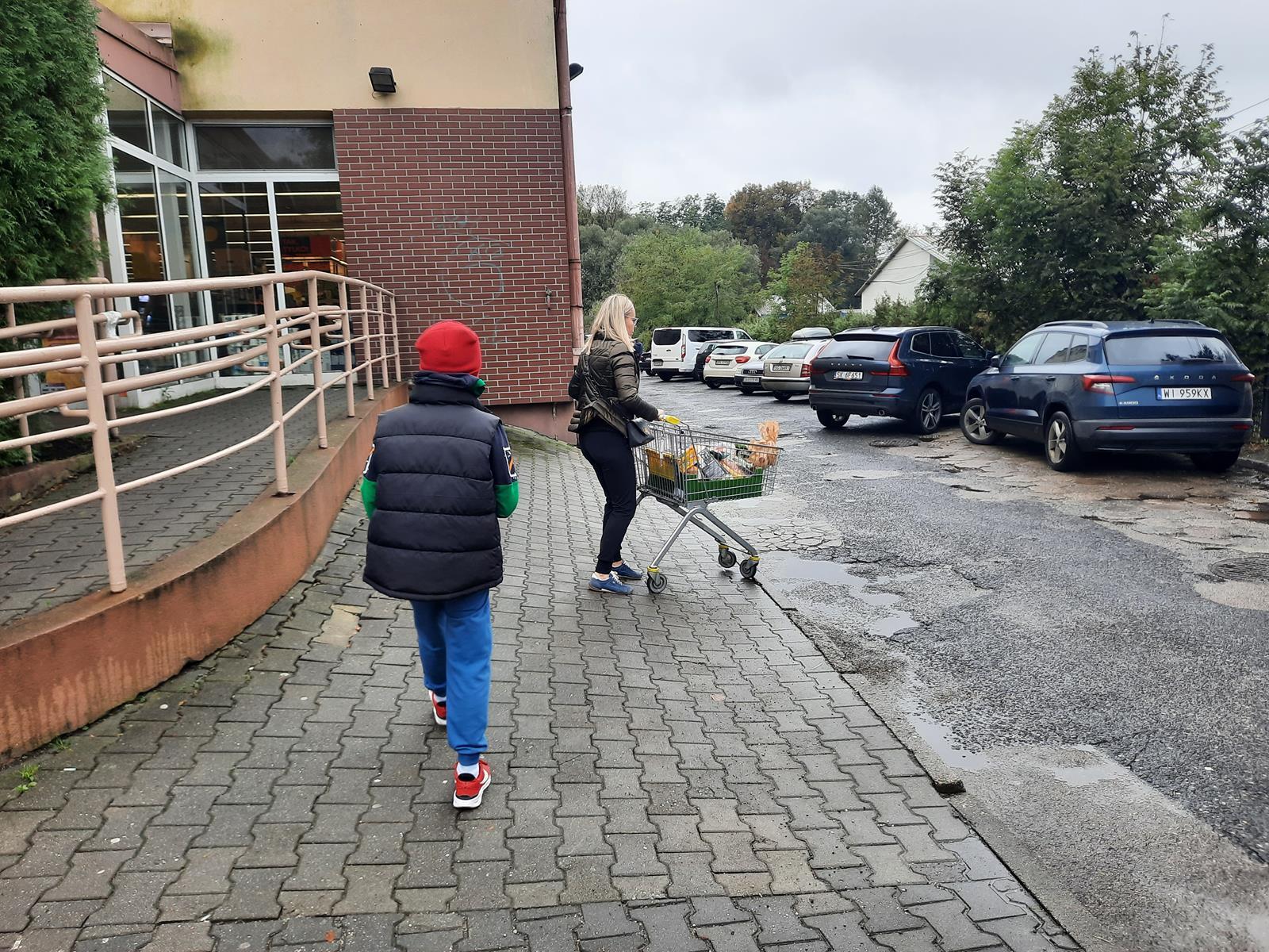 Biedronka w Podlesiu przed remontem