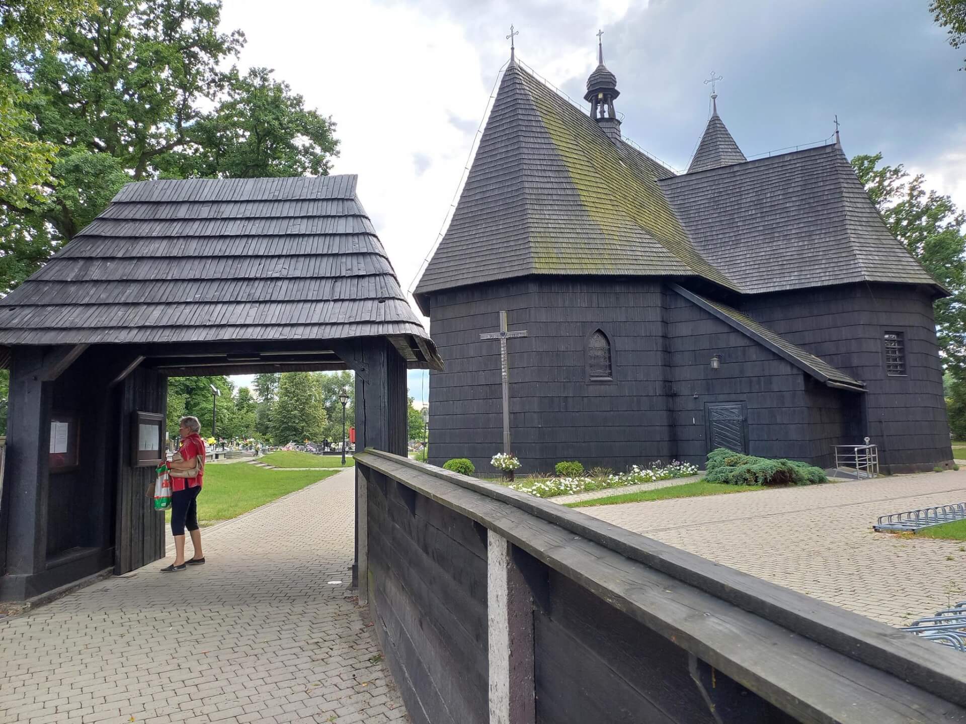 Boronów, kościół drewniany. Fot. Katarzyna Pachelska