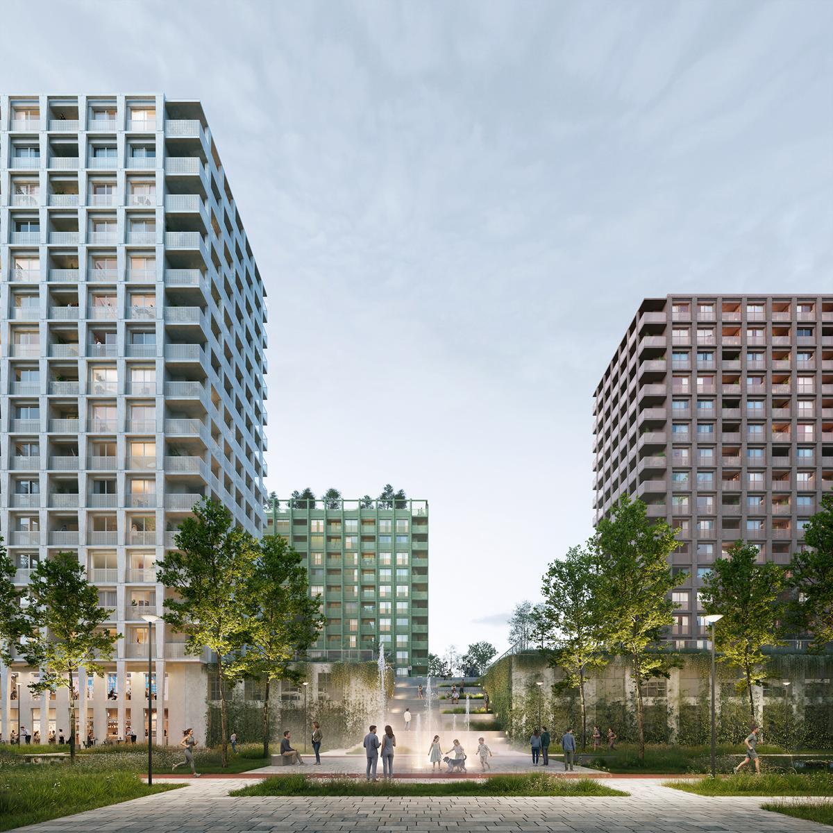 Bracka Vita Baildon Katowice wizualizacje