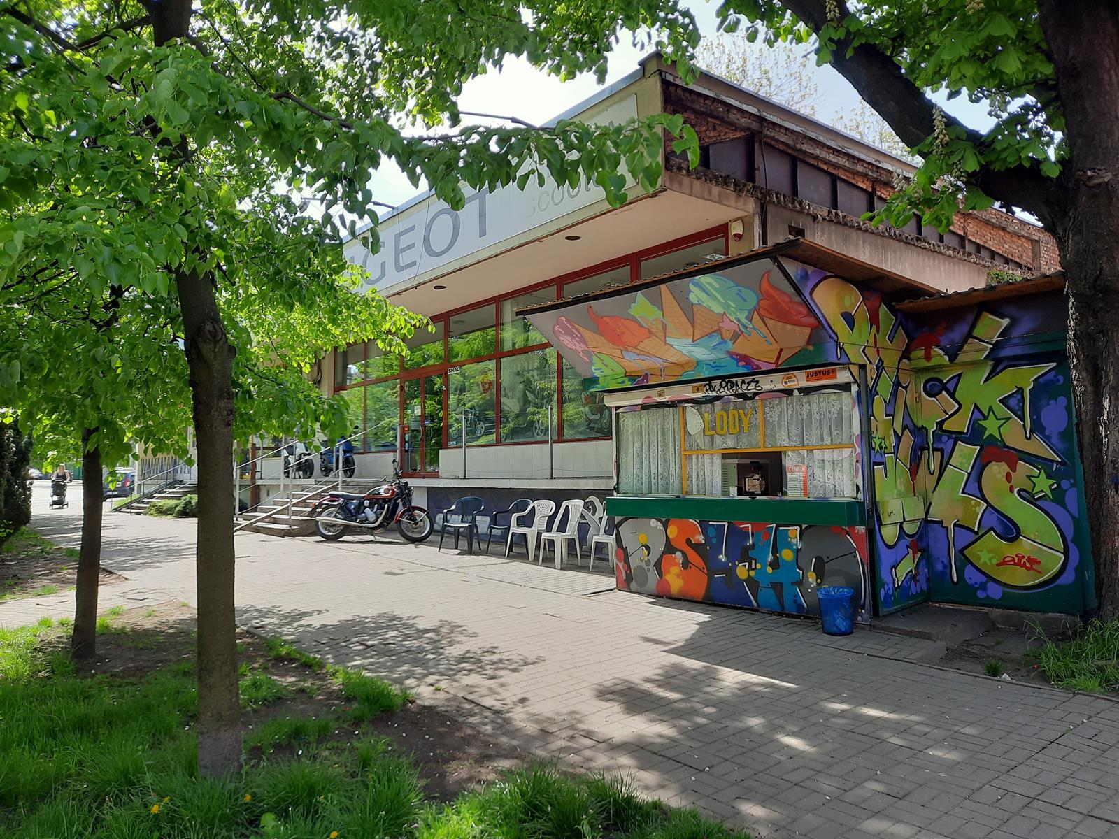 Budka z lodami pani Teresy, Katowice Załęże