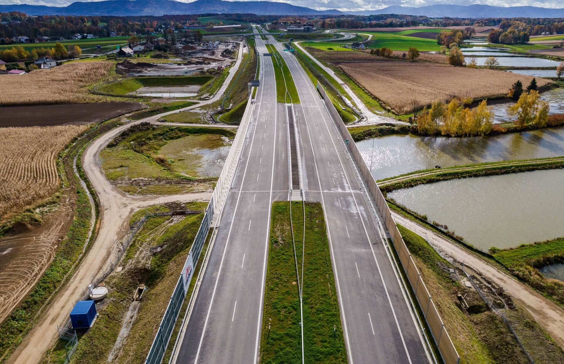 Budowa nowego odcinka trasy S1 Dankowice – Bielsko–Biała Hałcnów jest na ukończeniu