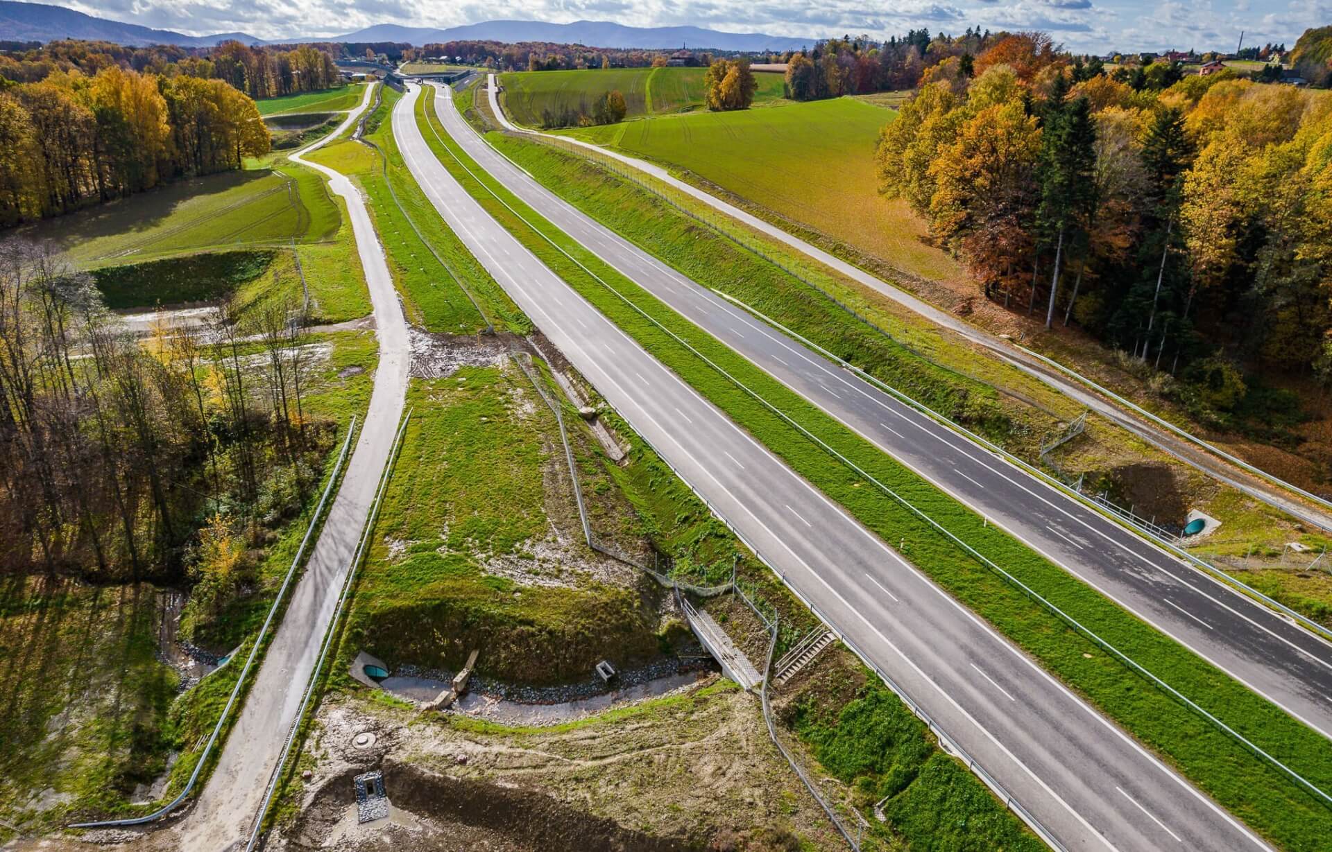 Budowa nowego odcinka trasy S1 Dankowice – Bielsko–Biała Hałcnów jest na ukończeniu