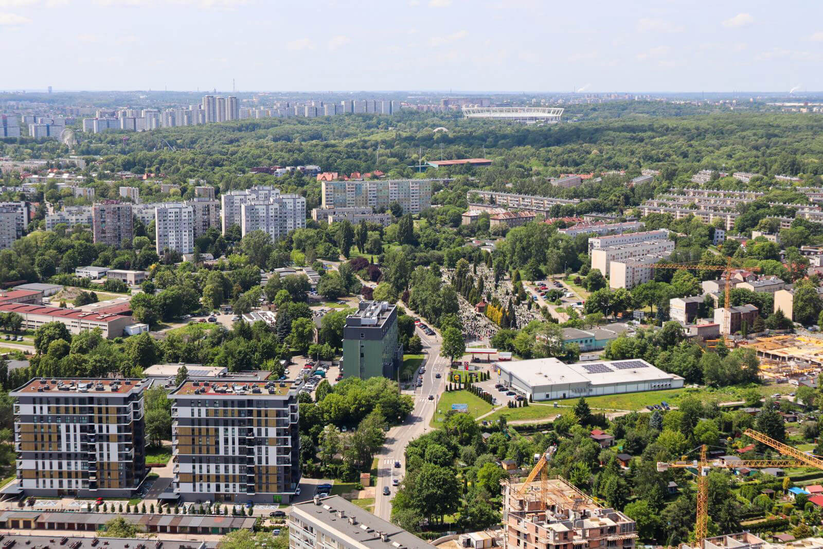 Budowa wiezowiec Atal Petla Sloneczna Katowice 25 1