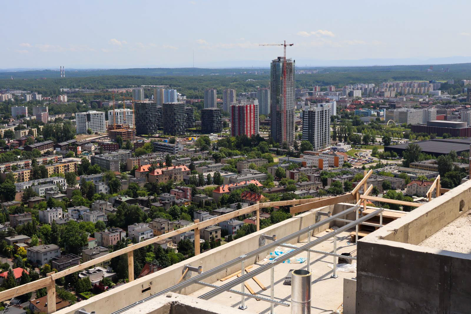 Budowa wiezowiec Atal Petla Sloneczna Katowice 32 1