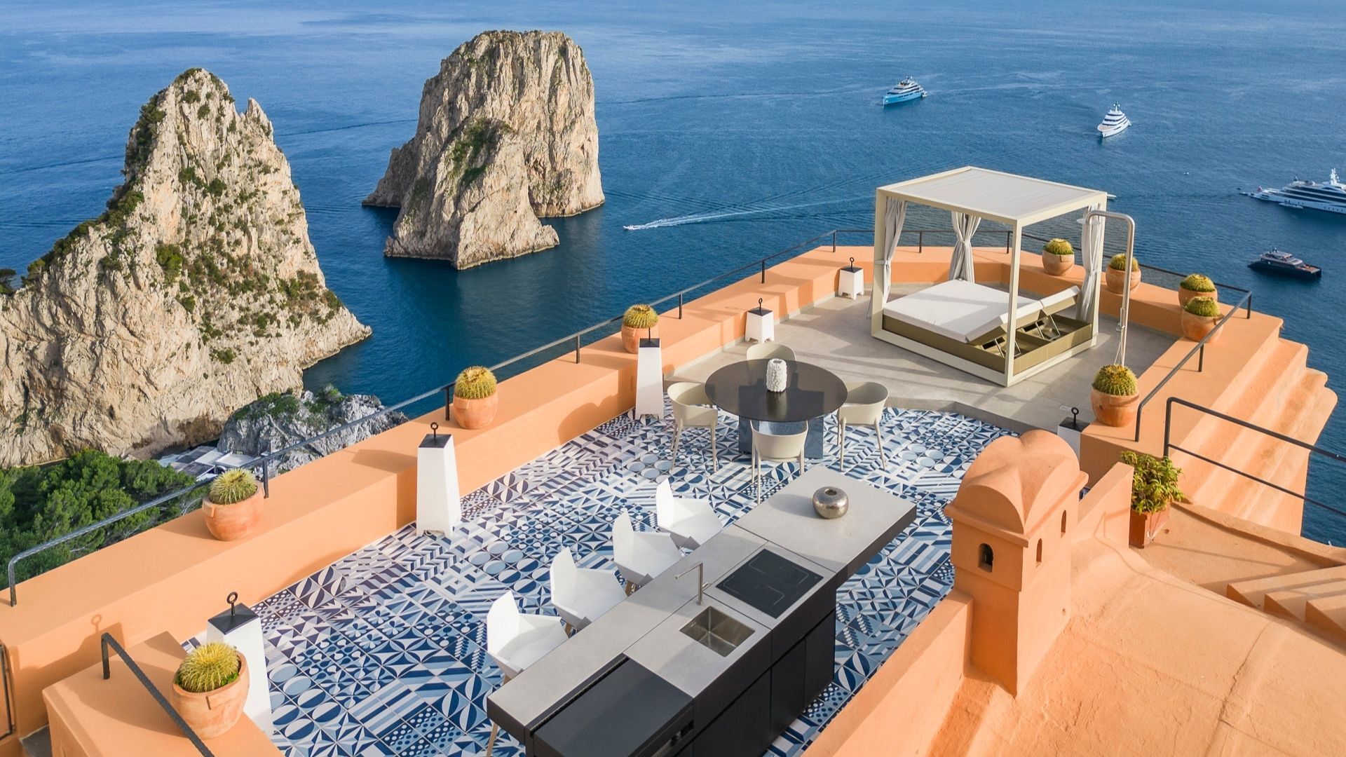 Capri Punta Tragara hotel wakacje z Carter