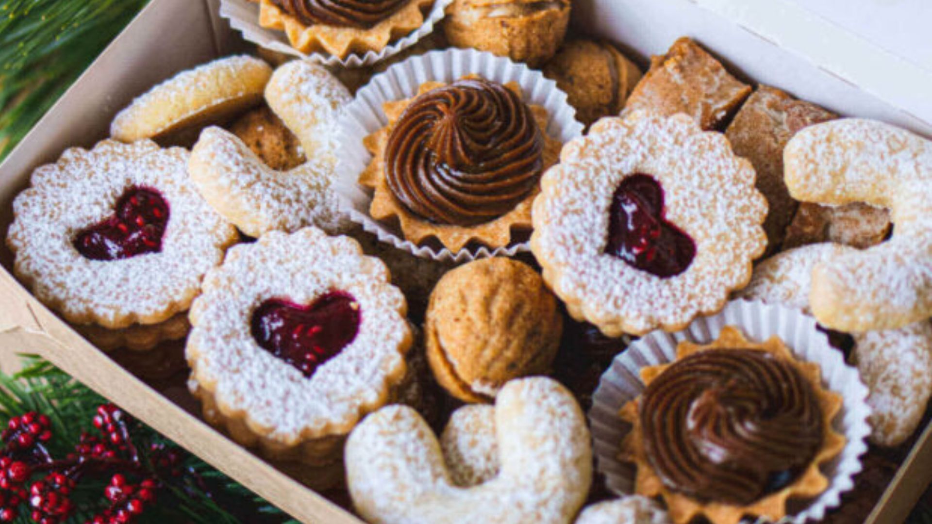 Ciasteczka świąteczne w kawiarni Fika w Katowicach