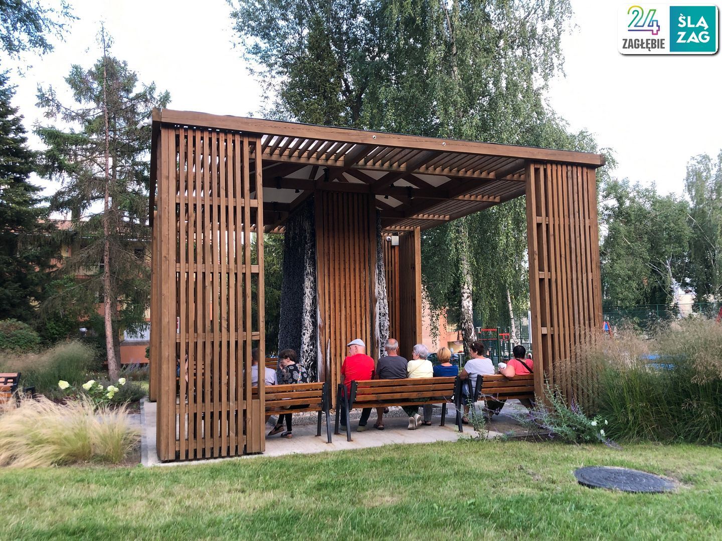 Cieszyn. Osiedle Podgórze. Tężnia. 2 sierpnia 2025.