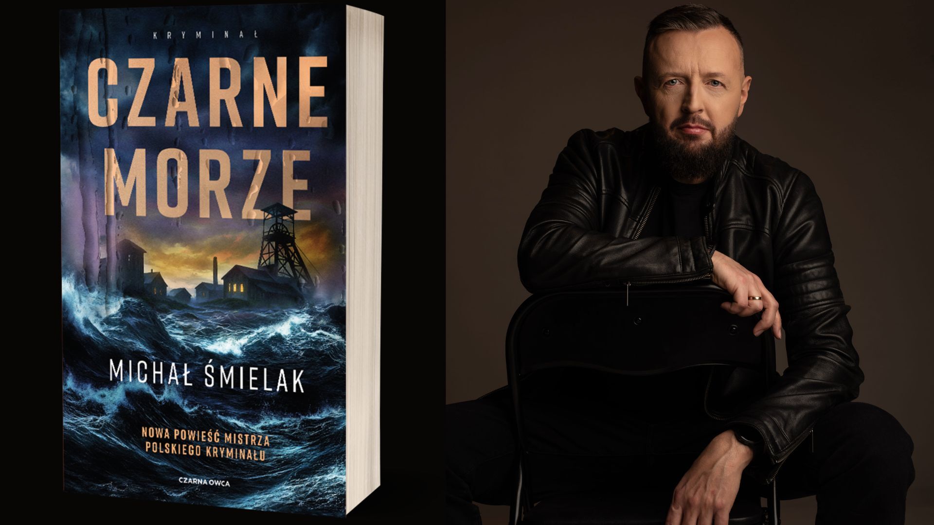 Zagłębie, w tym Sosnowiec, bohaterem najnowszego kryminału Michała Śmielaka. Mamy dla Was fragment "Czarnego Morza"