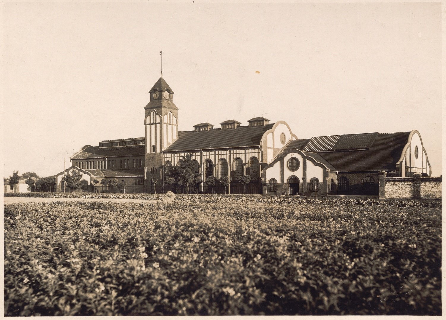Czeladź. Cechownia byłej Kopalni Węgla Kamiennego «Saturn». Po 1918 roku.
