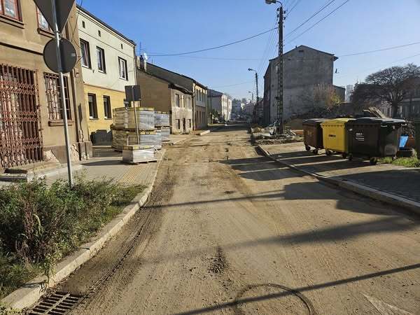 Czeladź. I etap przebudowy i remontu ulicy Bytomskiej, wraz z układaniem kanalizacji. 2024.