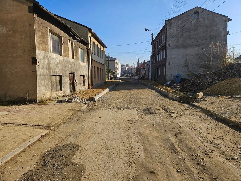 Czeladź. I etap przebudowy i remontu ulicy Bytomskiej, wraz z układaniem kanalizacji. 2024.