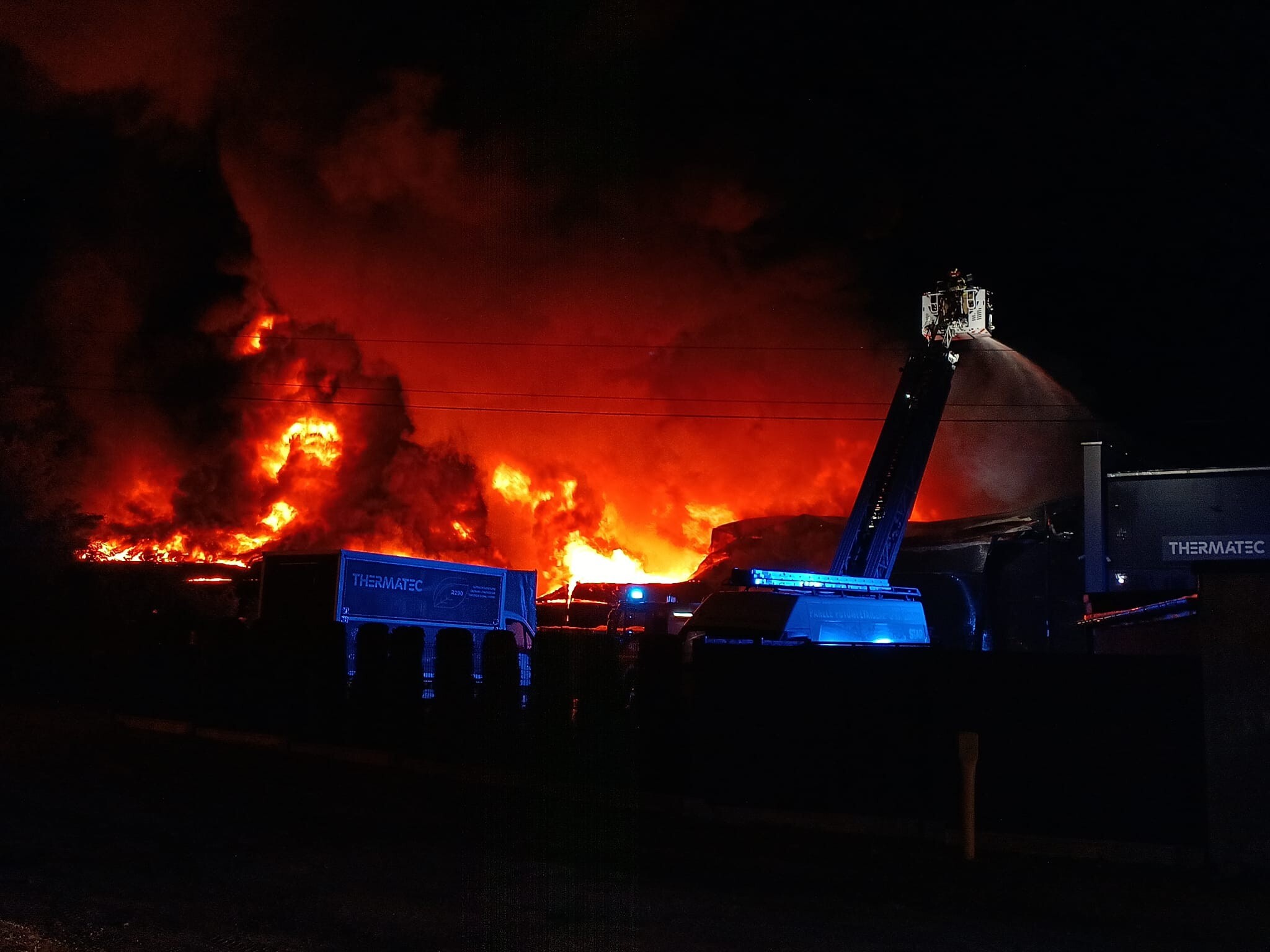 Czeladz Ul Rzemieslnicza Pozar Hali Produkcyjnej Zrodlo Zbigniew Szaleniec 2025 09 26 01