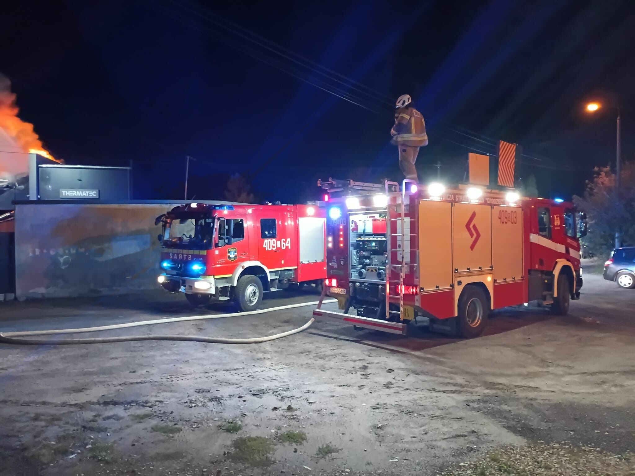 Czeladz Ul Rzemieslnicza Pozar Hali Produkcyjnej Zrodlo Zbigniew Szaleniec 2025 09 26 02