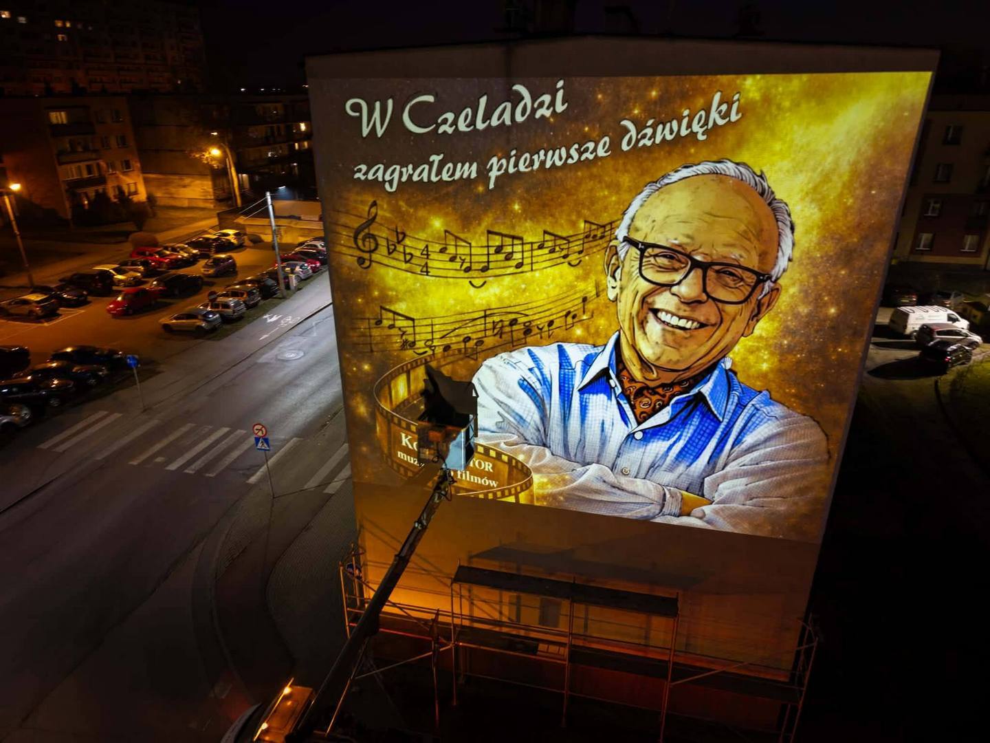 Czeladź. Ulica Szpitalna 30. Henryk Kuźniak – Mural. 4 marca 2026