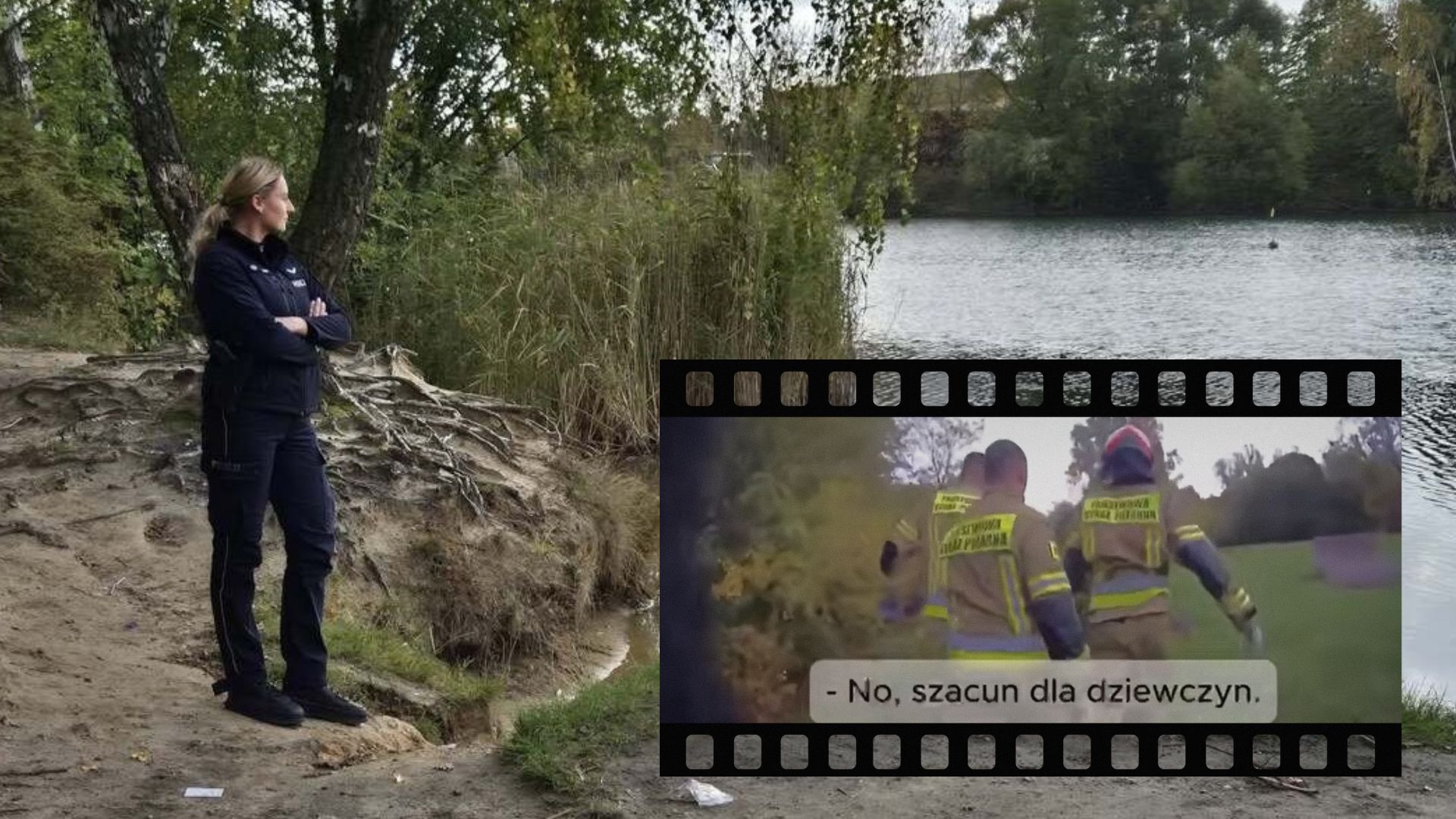 Panie Mentzen, nie łyso teraz panu? Dwie policjantki z Częstochowy bez wahania wskoczyły do zimnej wody i uratowały 70-letniego mężczyznę. WIDEO