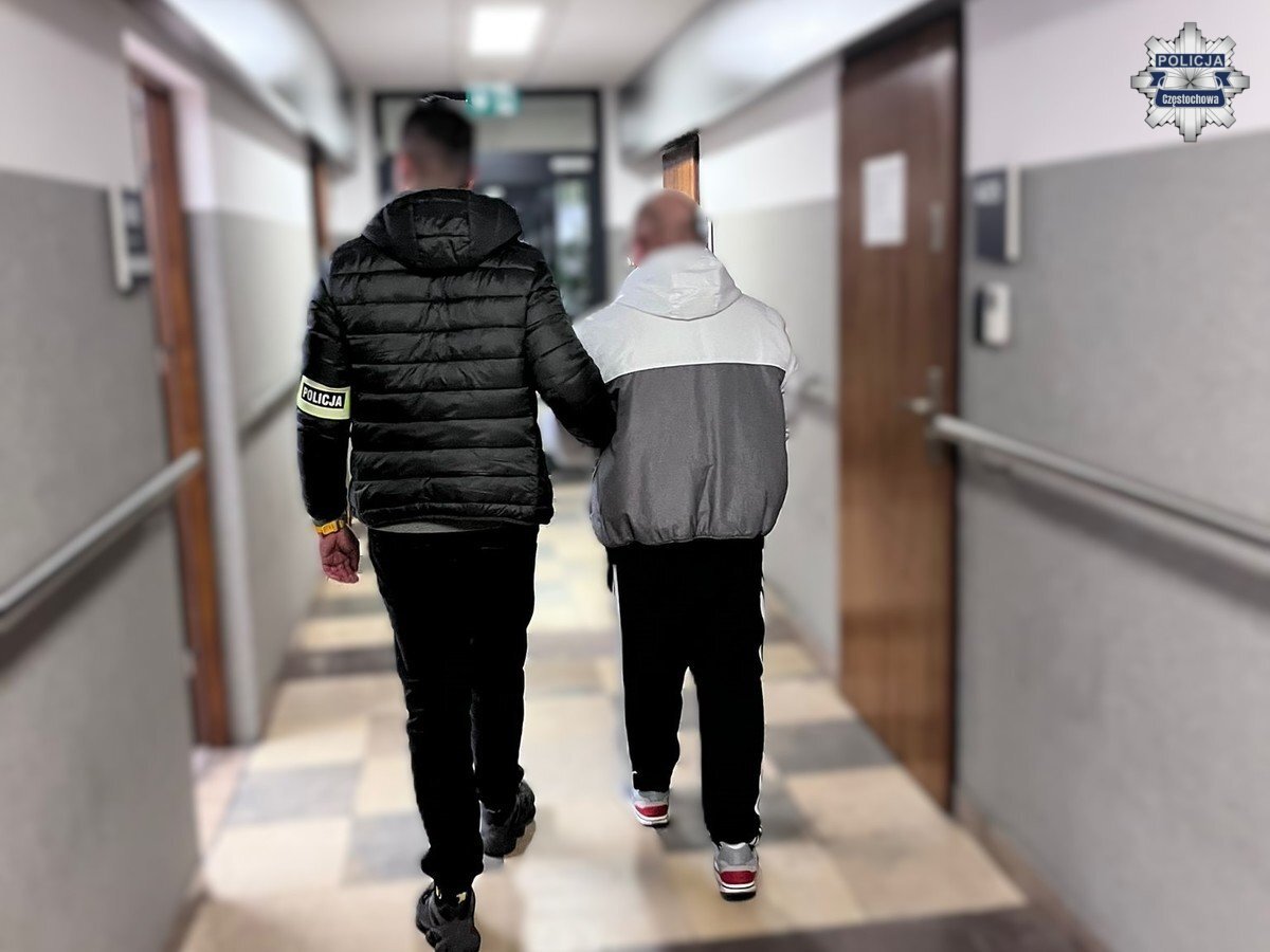 Częstochowa. Zatrzymania w związku z porwaniem, pobiciem i poparzeniem Ukraińca. Październik 2025