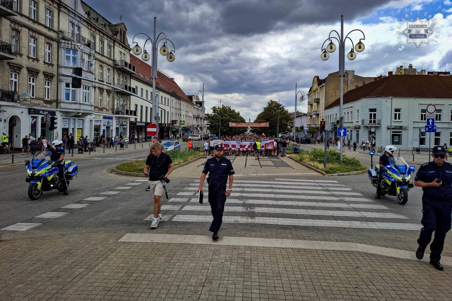 Częstochowa. Manifestacja pod hasłem: „Stop imigracji”. 19 lipca 2025.