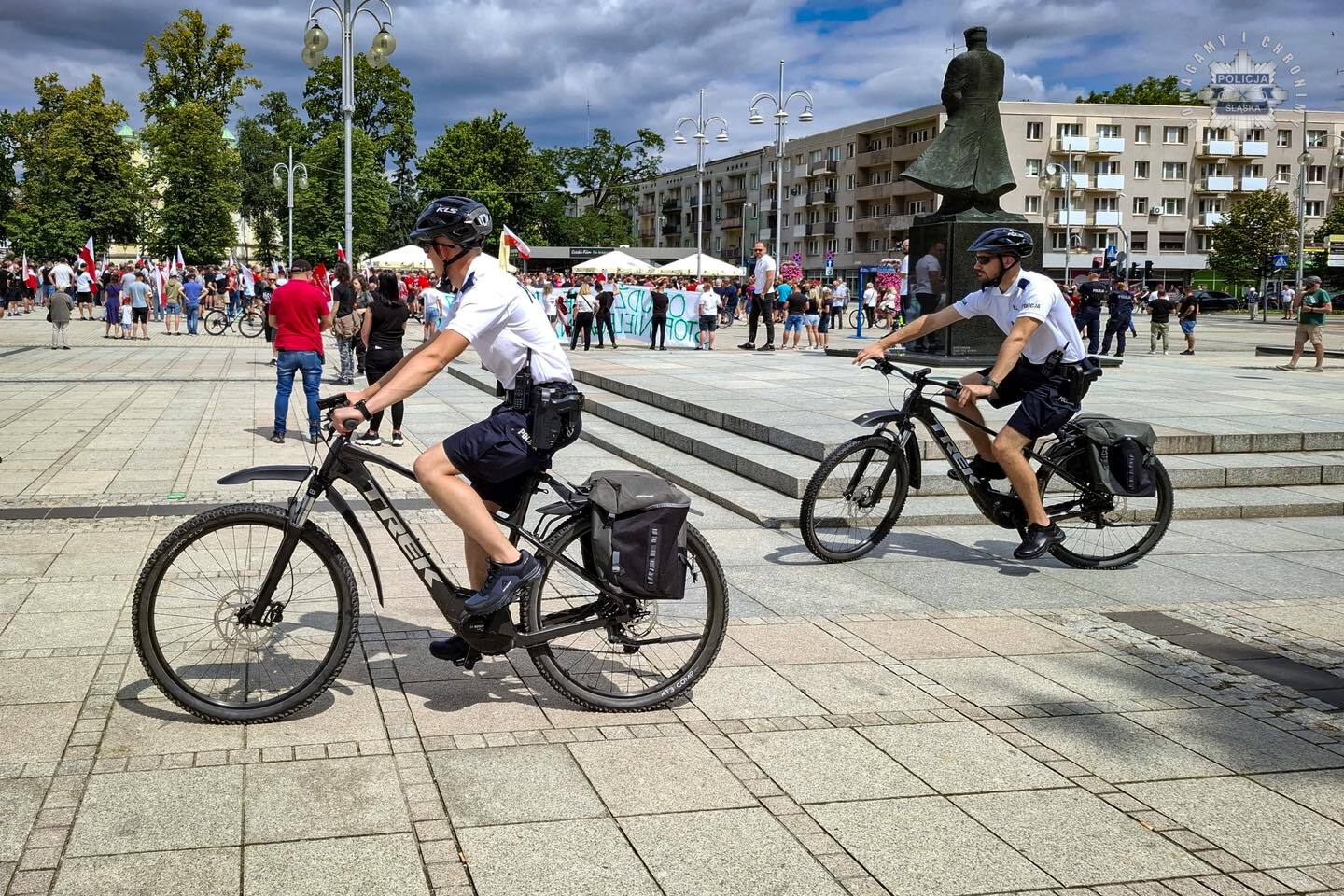 Częstochowa. Manifestacja pod hasłem: „Stop imigracji”. 19 lipca 2025.