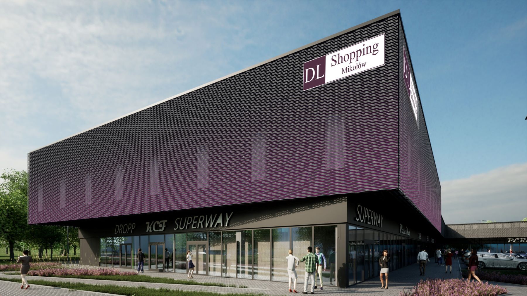 DL Shopping Mikołów wizualizacja