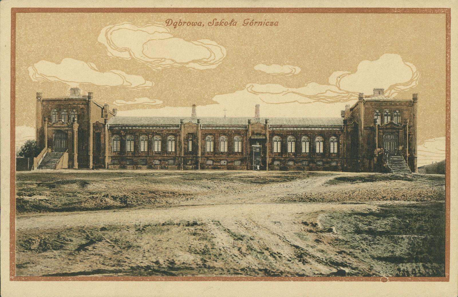 Dąbrowa, szkoła górnicza