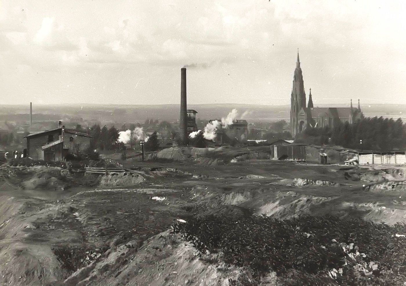 Dąbrowa. Kopalnia Węgla Kamiennego «Reden». Lata 1930-1935.