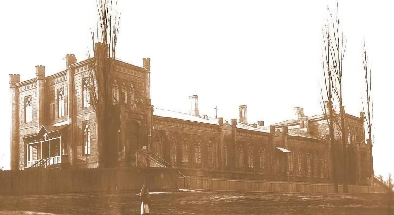 Dąbrowa. Szkoła sztygarów. Początek XX wieku.