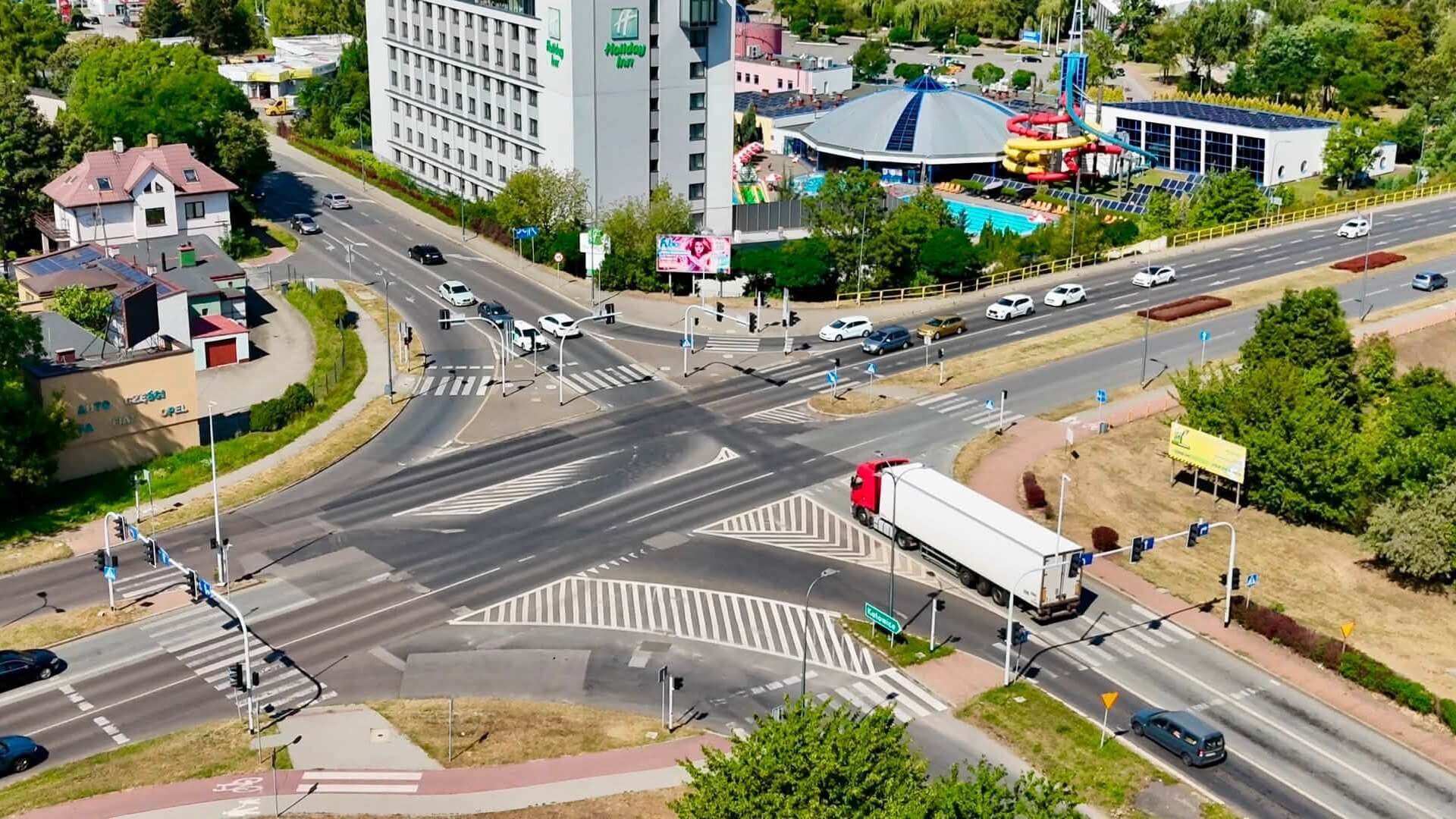 Rusza wielka budowa ronda w Dąbrowie Górniczej. Inwestycja potrzebna, bajzel nie – ale i tak się zaczął jeszcze przed robotami