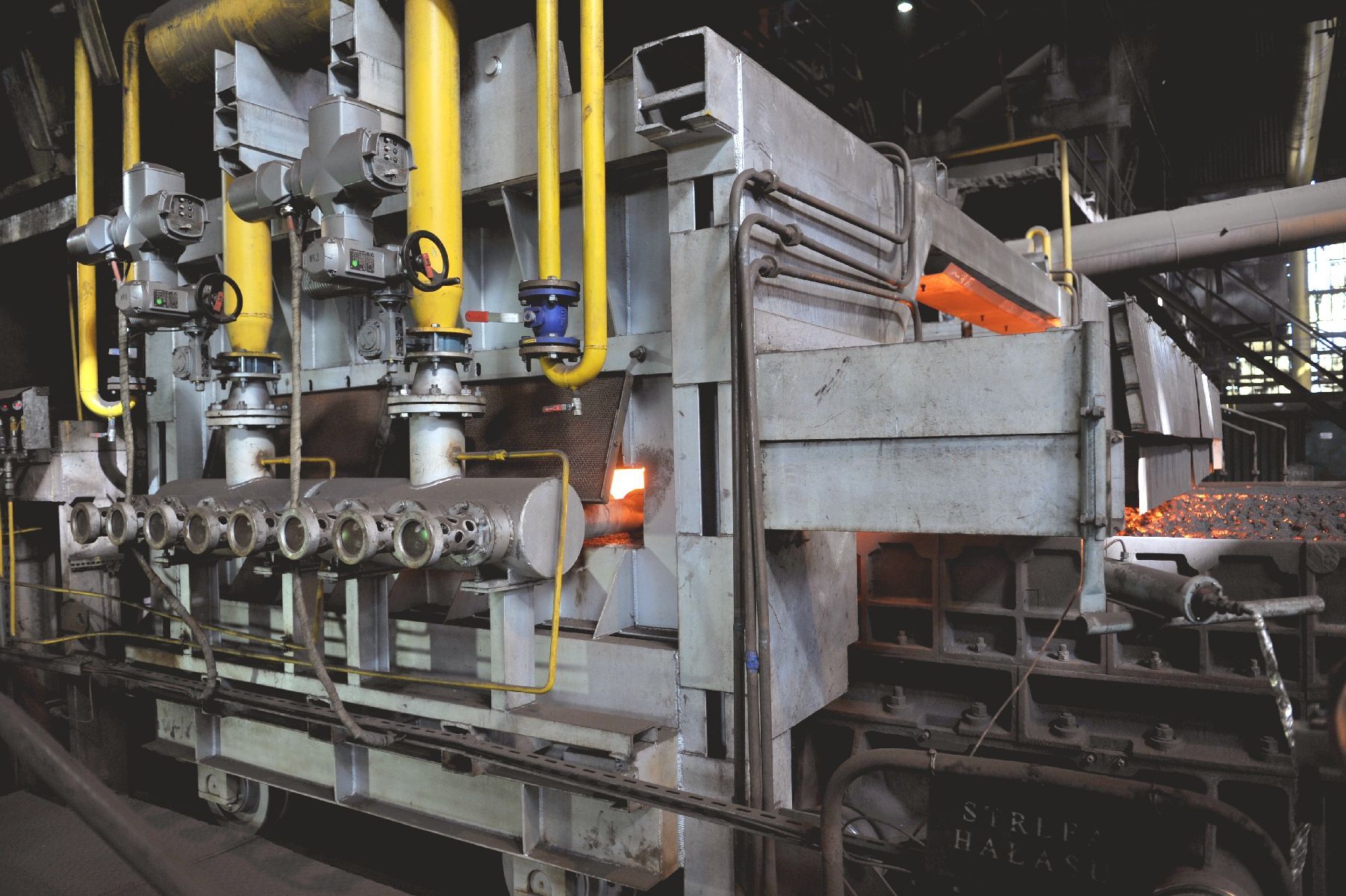 Dąbrowa Górnicza. »ArcelorMittal Polska« (dawna Huta »Katowice«). Spiekalnia, piec