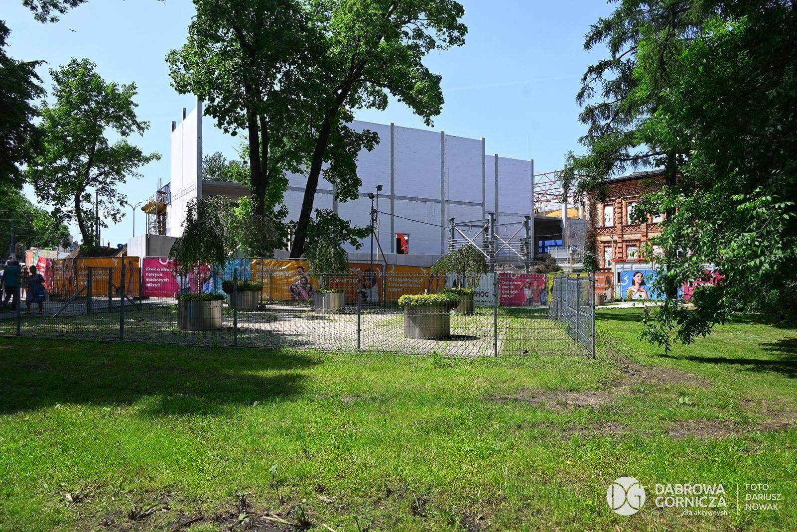 Dąbrowa Górnicza. Centrum Handlowe „Pogoria”. Rozbudowa. Kwiecień 2025.