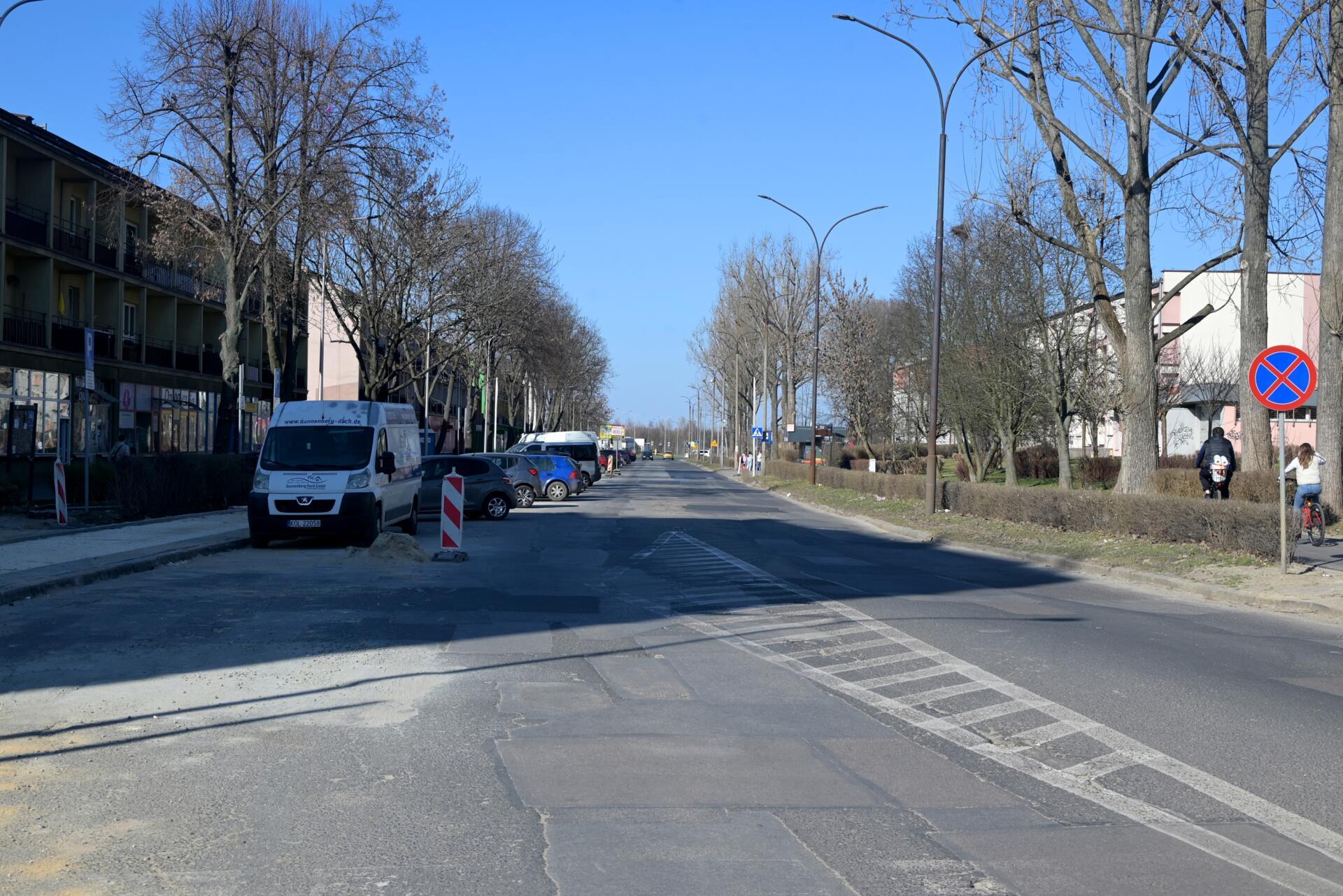 Dąbrowa Górnicza-Gołonóg. Ulica Józefa Wybickiego. 14 marca 2026