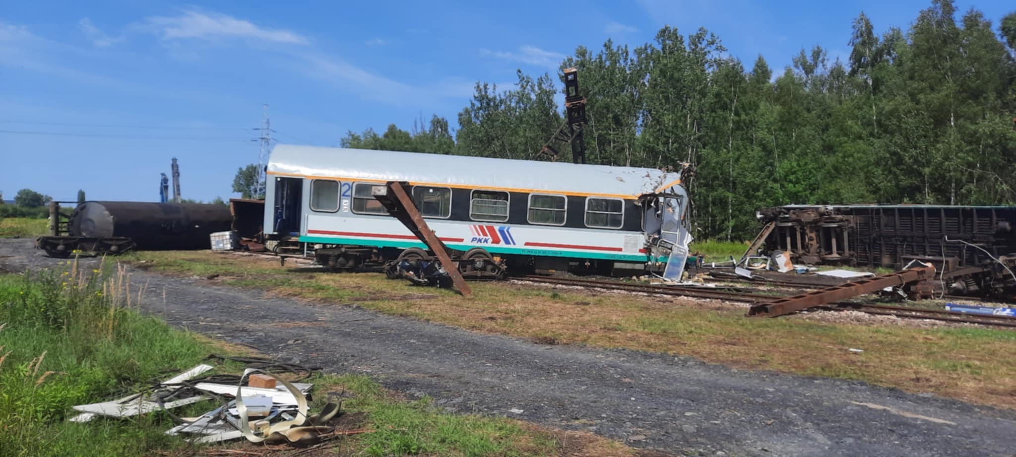 Dąbrowa Górnicza. Dawna Kopalnia Węgla Kamiennego „Paryż”. Plan filmowy serialu Netflix „Znieczulenie”. 3 września 2025.