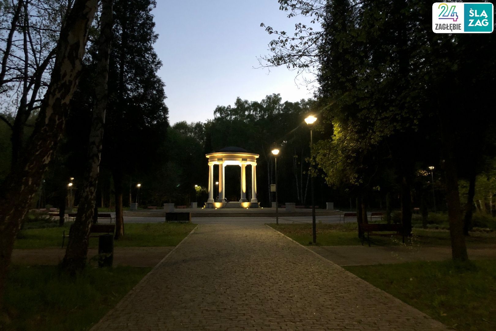 Dąbrowa Górnicza. Park „Zielona”. 26 kwietnia 2025.