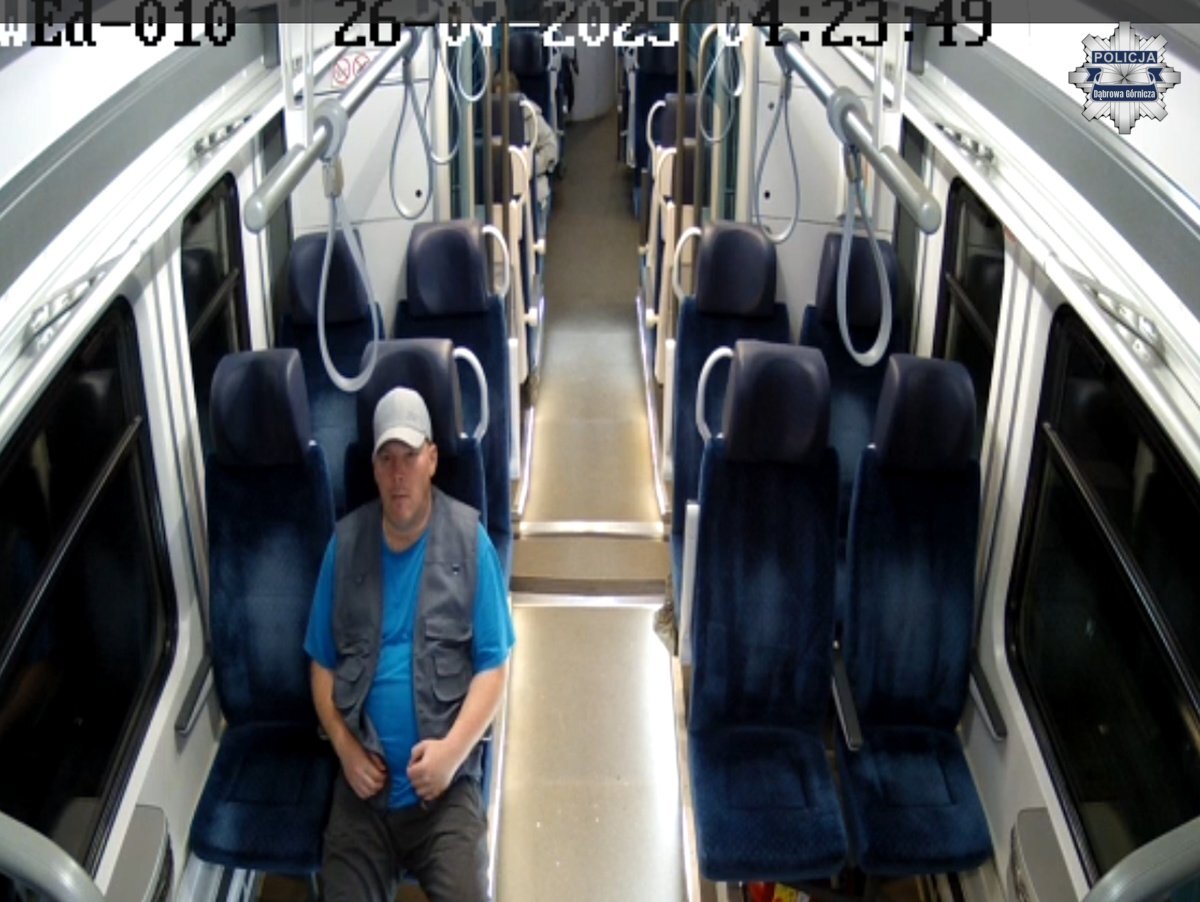 Kradzież roweru w pociągu na stacji Dąbrowa Górnicza-Pogoria. 26 lipca 2025.