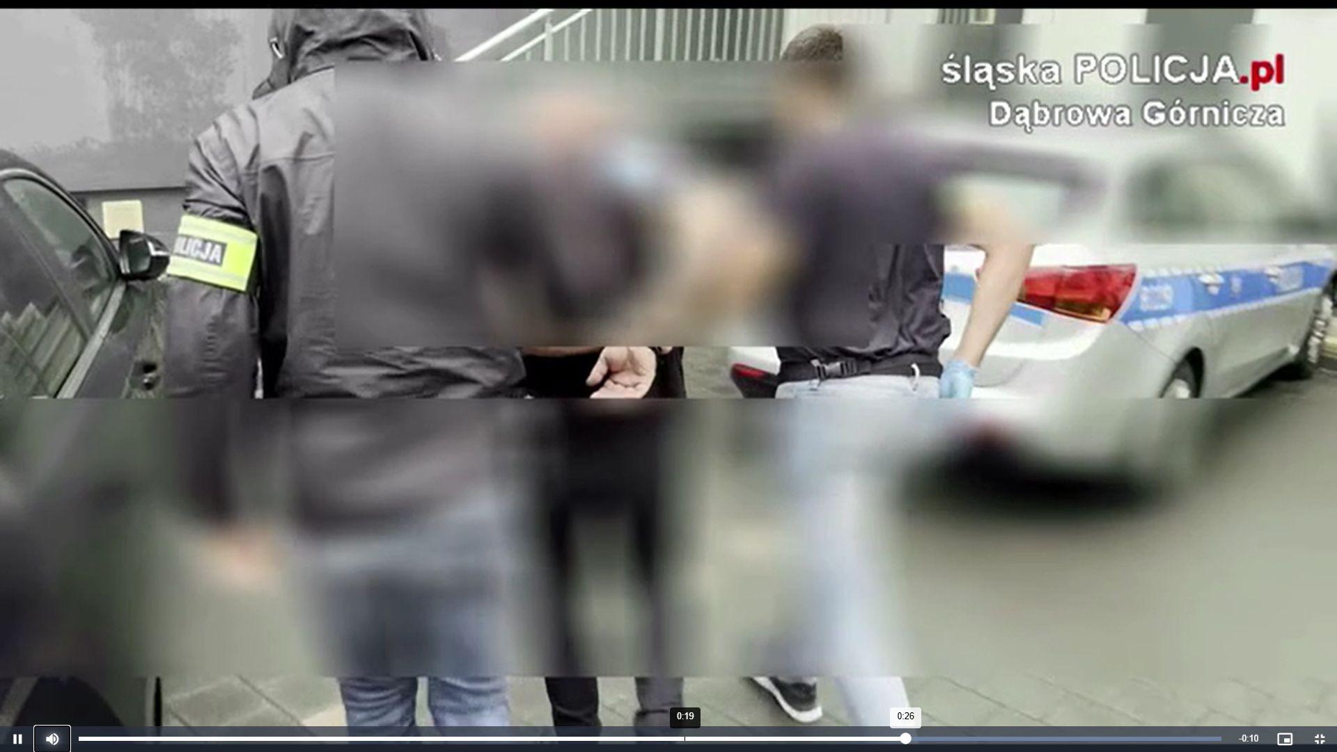 Dąbrowa Górnicza. Zatrzymanie trzech podejrzanych o udział w brutalnym rozboju. 3 września 2025.
