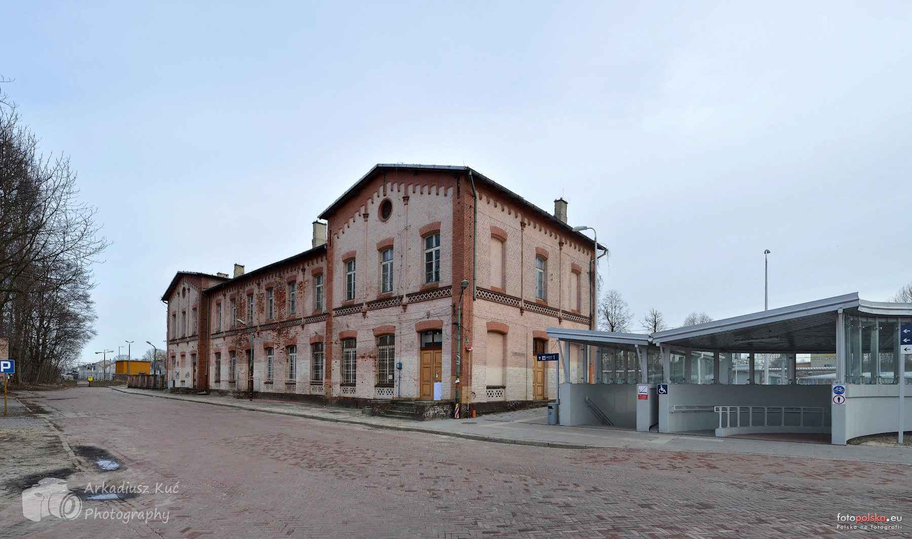 Dąbrowa Górnicza-Ząbkowice. Dworzec kolejowy. 19 lutego 2019