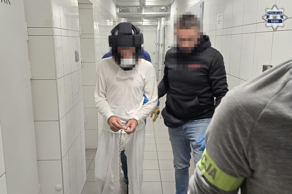 Dąbrowa Górnicza. Zatrzymanie 41-latka podejrzanego o zabójstwo 87-latki. 22 sierpnia 2025.