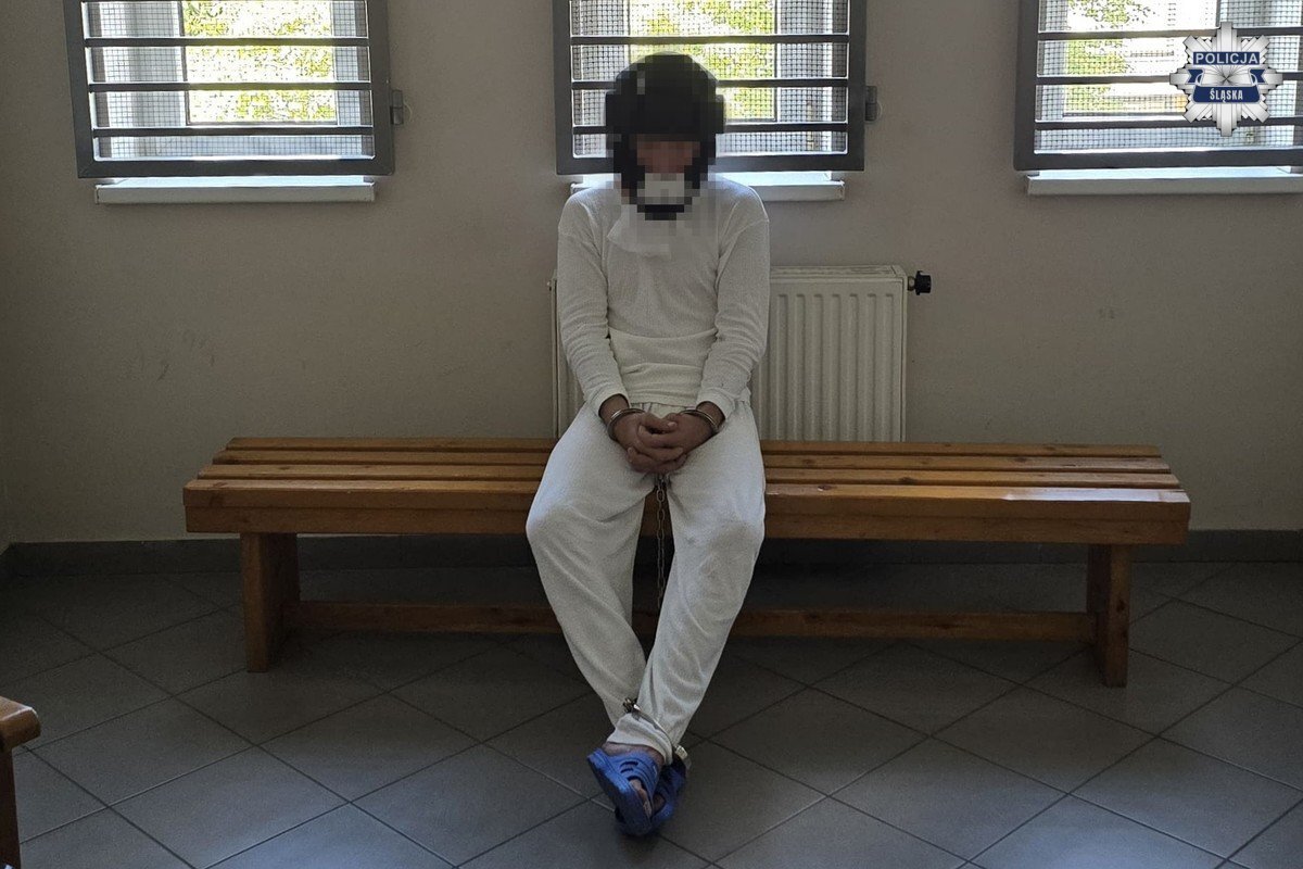 Dąbrowa Górnicza. Zatrzymanie 41-latka podejrzanego o zabójstwo 87-latki. 22 sierpnia 2025.