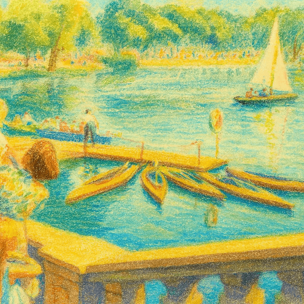 Dawny Park Śląski okiem i ręką grafika 2