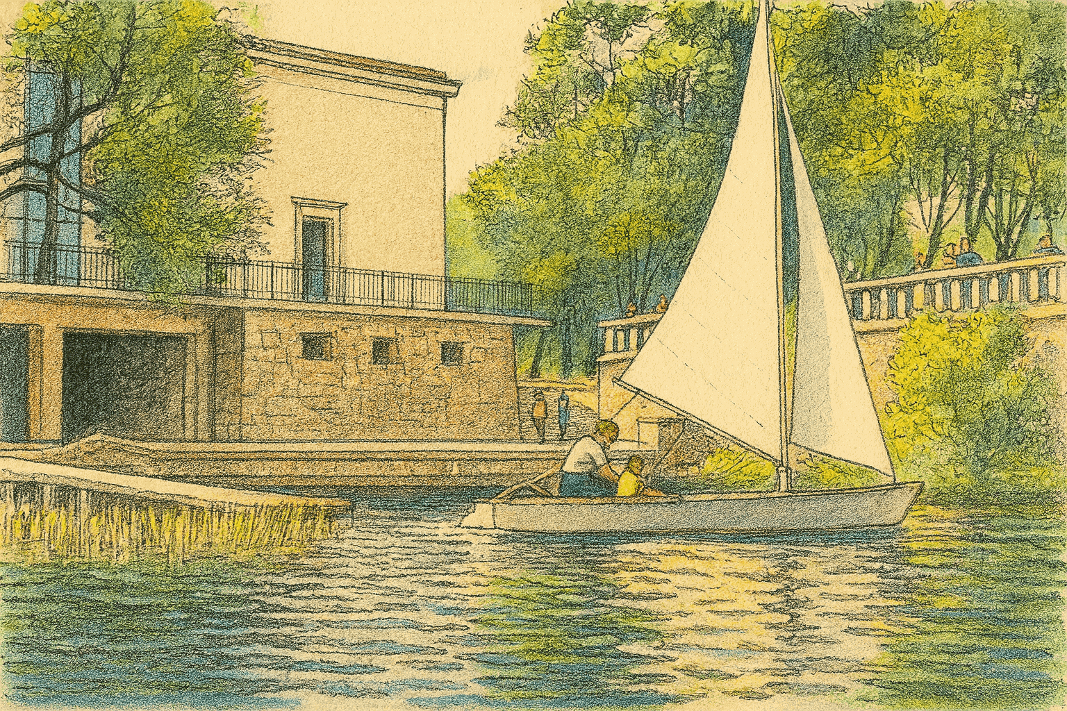 Dawny Park Śląski okiem i ręką grafika 3