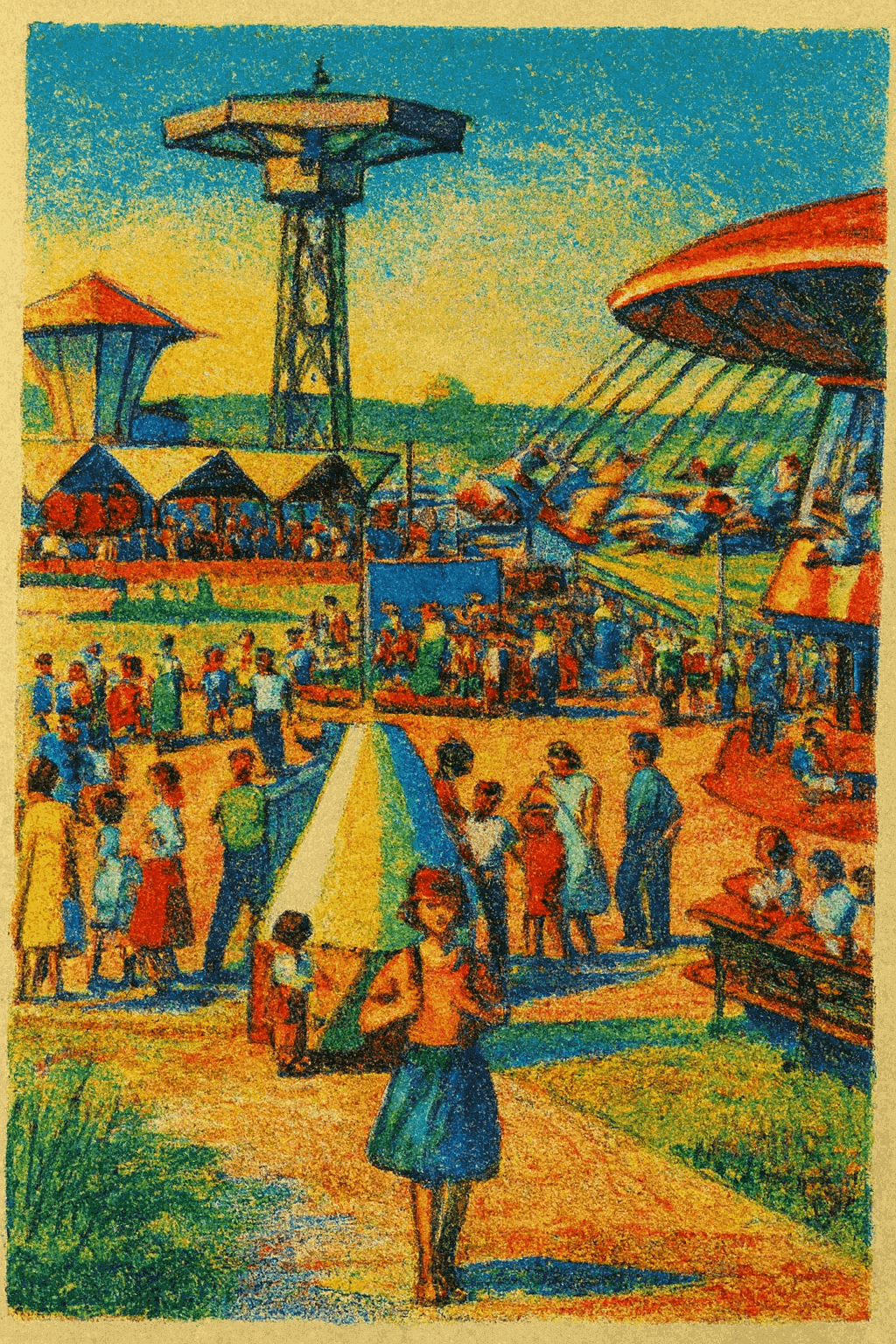 Dawny Park Śląski okiem i ręką grafika 8