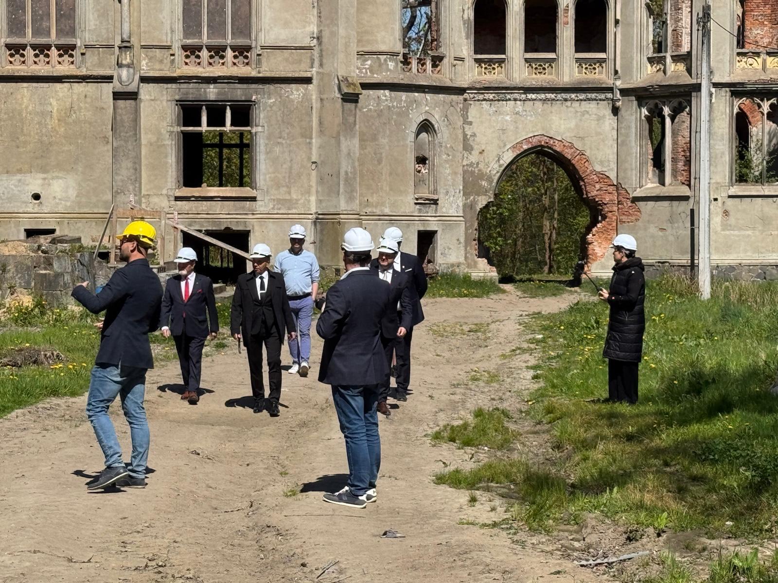 Delegacja z Rudy Śląskiej w Grodkowie i Kopicach