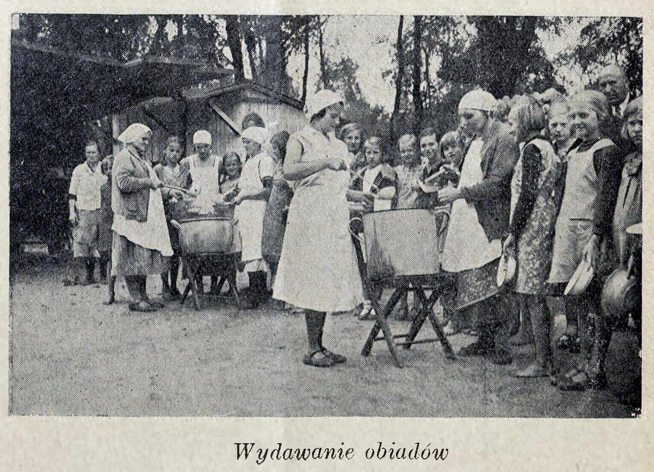 Półkolonie w Dolinie Szwajcarskiej w 1936 roku