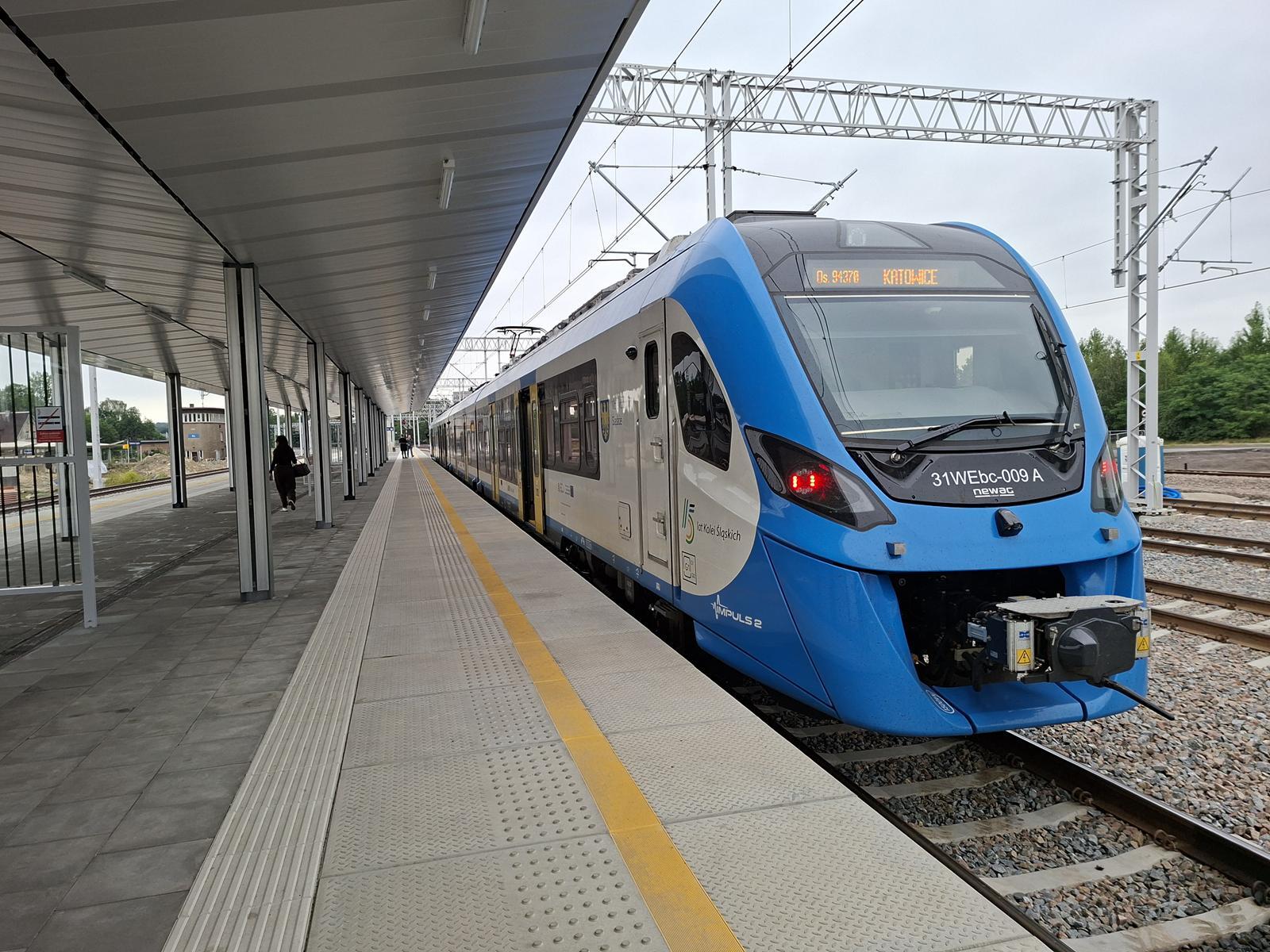 Dworze Ligota Katowice pociag 2