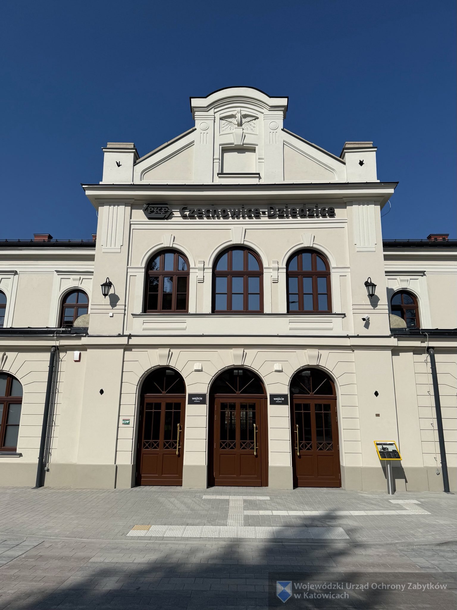 Ryzalit elewacji południowej Dworzec po zakończeniu prac w 2026 r.