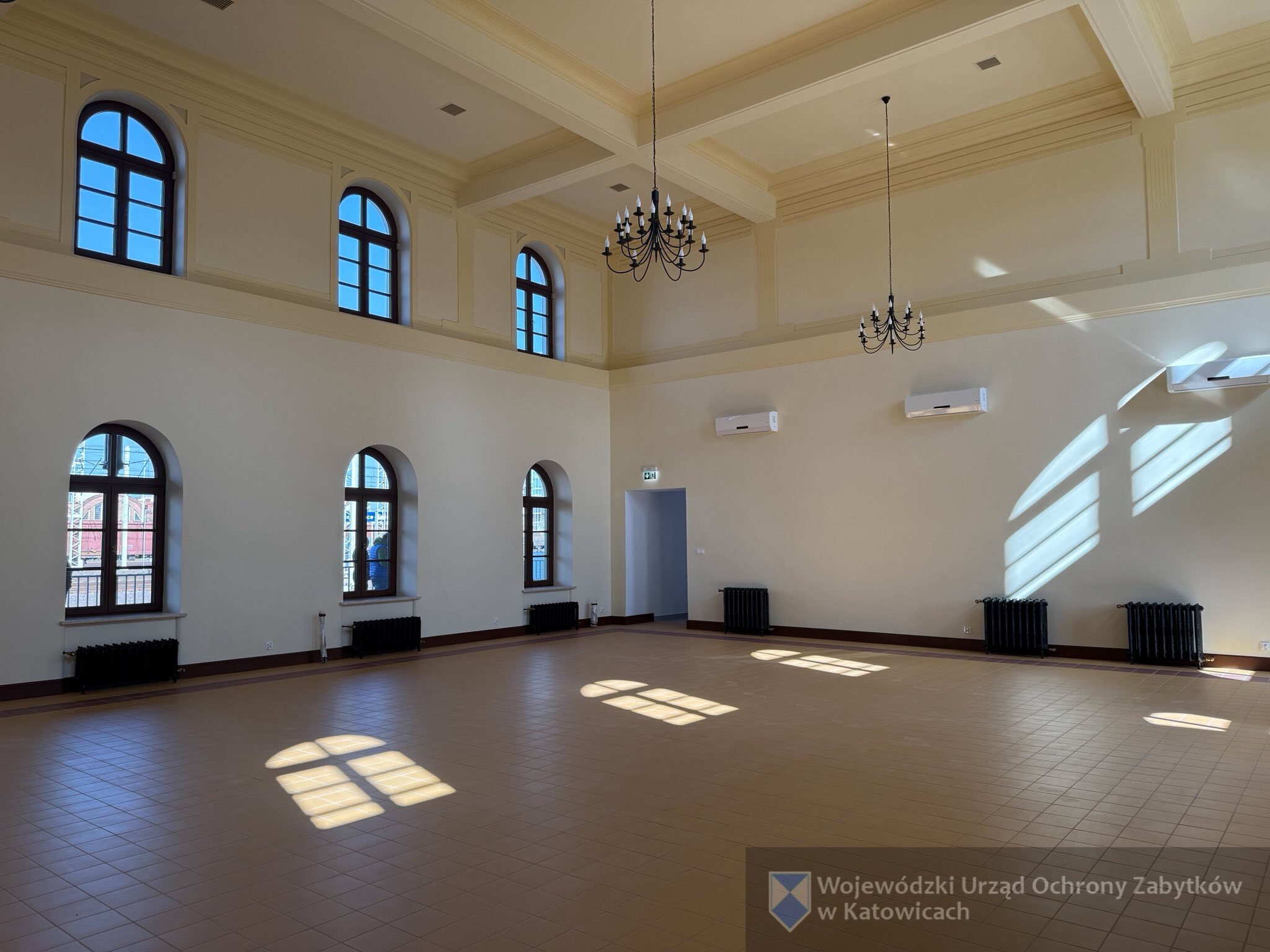 Pomieszczenie dawnej restauracji (obecnie muzeum), Dworzec po zakończeniu prac w 2026 r