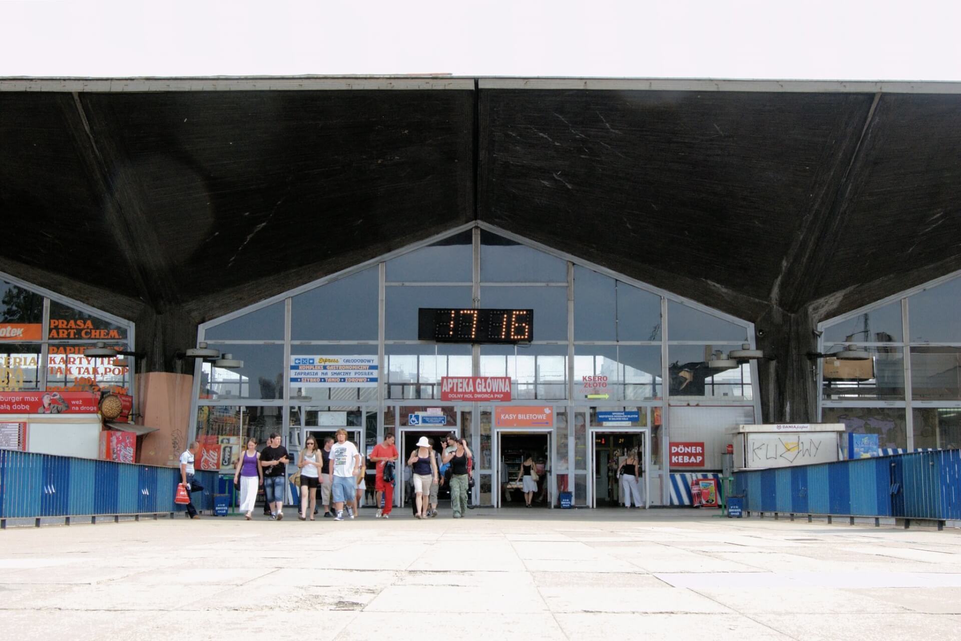 Dworzec kolejowy w Katowicach przed wyburzeniem 2