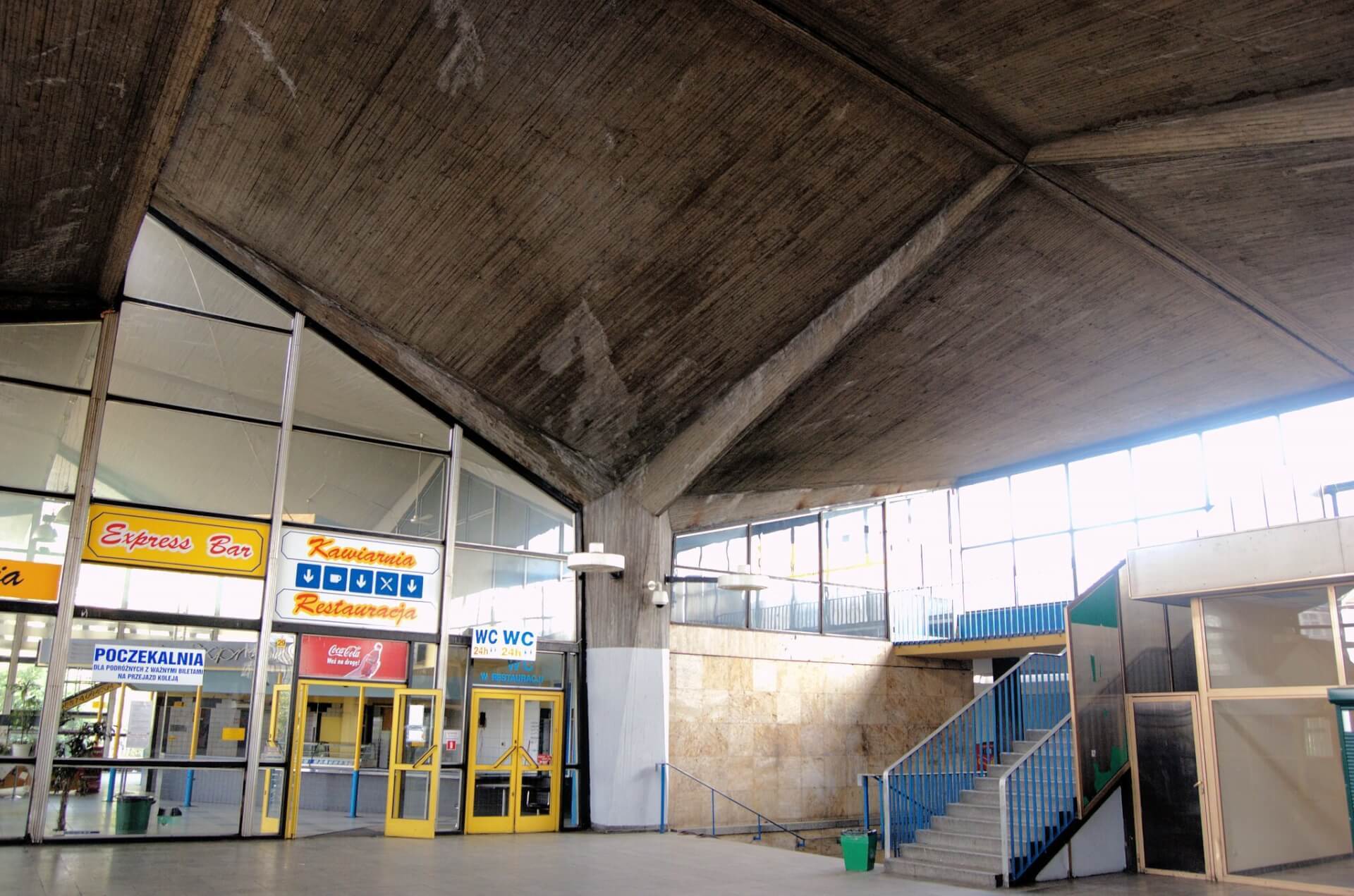 Dworzec kolejowy w Katowicach przed wyburzeniem 24