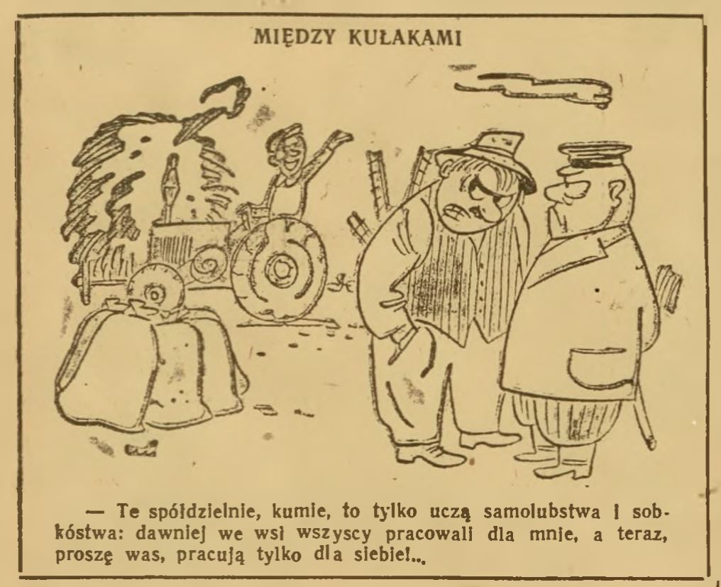 Rysunki Gwidona Miklaszewskiego w służbie propagandy