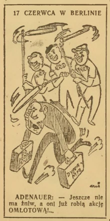 Rysunki Gwidona Miklaszewskiego w służbie propagandy