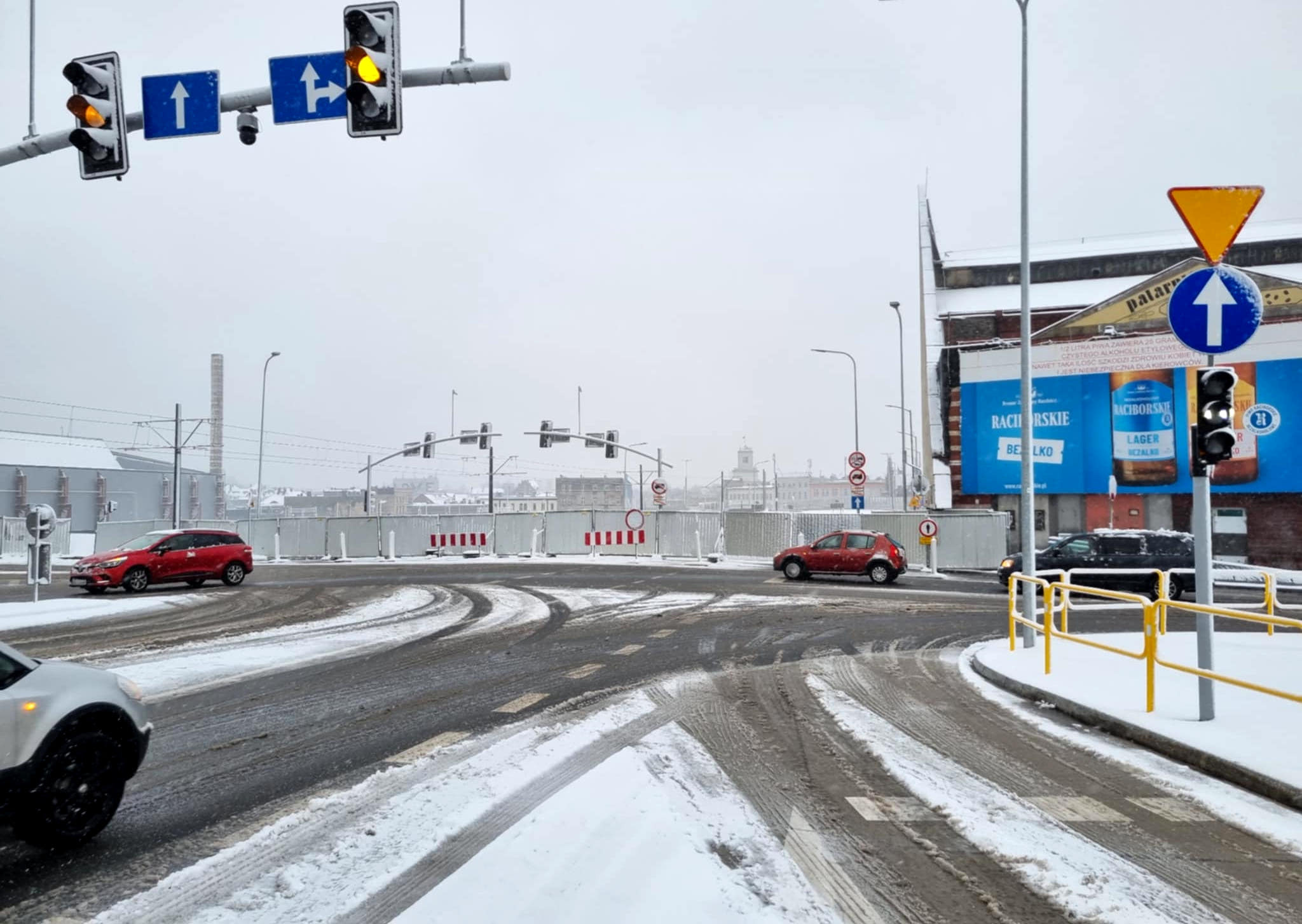 Estakada w Chorzowie 25 listopada 2025